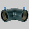 Curva A 90 ° Pe 100S5 Gas Elettrosaldabile Ee ? 75 Unidelta