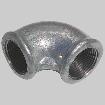 Gomito Femmina/Femmina Zincato 11/4 Made In Italy