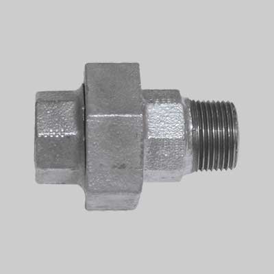 Bocchettone Conico Maschio/Femmina Zincato 11/4 Made In Italy