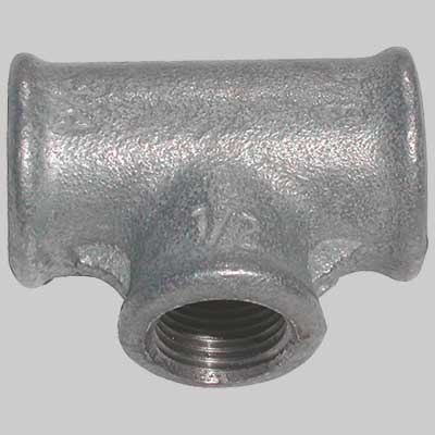 Tee Ridotto Zincato 2 X 11/4 X 2 Made In Italy