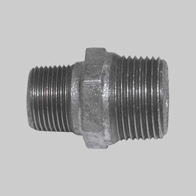 Niples Ridotto Zincato 2 X 11/2 Made In Italy