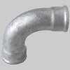 Curva A 90 ° Femmina/Femmina Zincata 1 Made In Italy