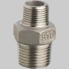 Raccordo Niples Ridotto In Acciaio Inox 1 X 1/2 Made In Italy