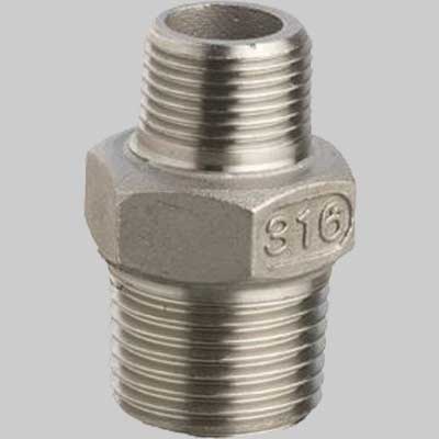 Raccordo Niples Ridotto In Acciaio Inox 1 X 1/2 Made In Italy