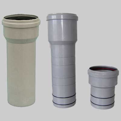 Tronchetto In Pp Attacco Al Pvc 110X100 L 265 Mm Made In Italy