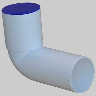 Curva Wc Prolungata Bianca 90 Wavin