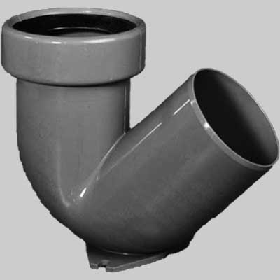 Curva Innesto Con Guarnizioni Per Wc Turca Ø 110 Bampi