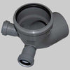 Curva Htb Angolo 875 ° Con Doppio Attacco 110/4040 Wavin
