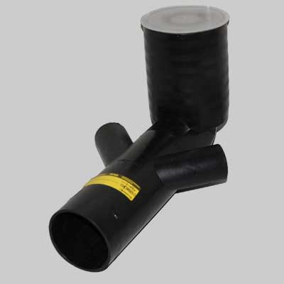 Curva Wc Alta Doppio Attaco In 'Pe' Ø 110 X 50 Wavin