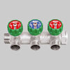 Collettore Multi Far 1 Con Rubinetti 3 Vie Int.45 Far