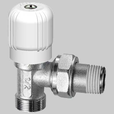 Valvola Far A Squadro Per Tubo Rame Plastica Multistrato 3/8 X 2419 Far