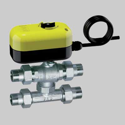 Valvola Di Zona Motorizzata 3 Vie Con Tee Di Bypass 3/4 Far