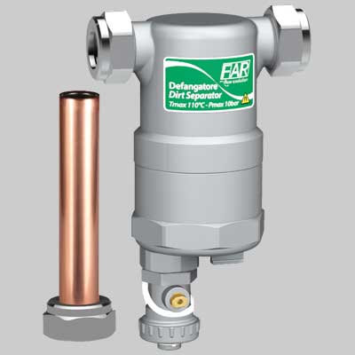 Defangatore Cromato Diritto Compatto Far Attacchi 3/4 Mm Far