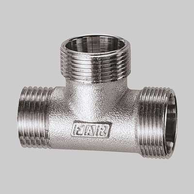 Raccordo A Tee Maschio Con 2 Monoconi Cromato Far 1/2 Far