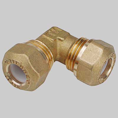 Raccordo A Gomito Doppio Con Ogiva P.T.E.F. 14 X 14 1/2 Tiemme