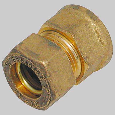 Raccordo Diritto Femmina Oring Tiemme 12 X 3/8 Tiemme