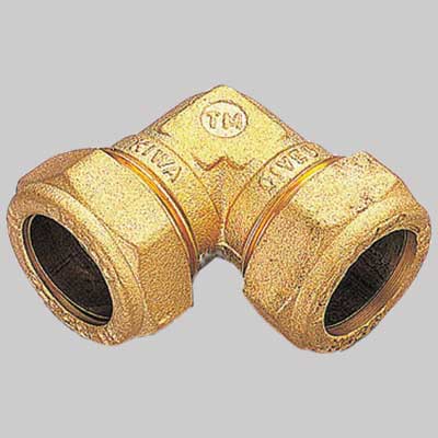 Raccordo Curvo Doppio Con Ogiva Ottone 16 X 16 Tiemme