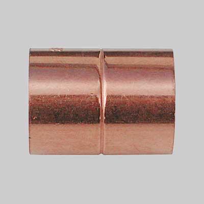 Manicotto Rame A Saldare Femmina/Femmina 16 Made In Italy