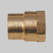 Niples Bronzo Filettato Femmina A Saldare Femmina 28 X 3/4 Made In Italy