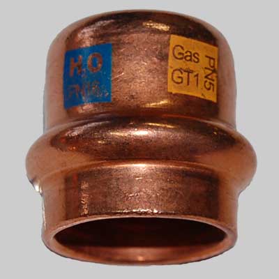 Tappo Femmina Rame A Pressare 15 Made In Italy