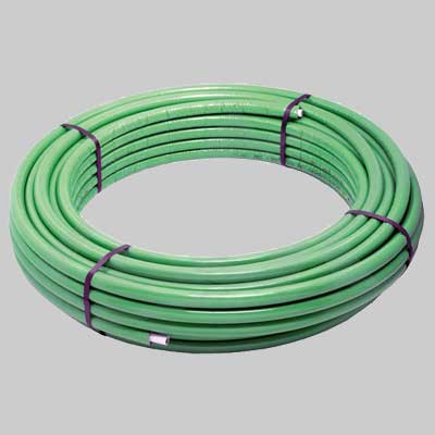 Tubo Multistrato Rivestito Verde Per Condizionamento - 26 X 3,0 Sp.13 - 25 Metri - Unidelta