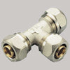 Raccordo A Compressione A Tee Tiemme 20 X 20 X 20 Tiemme