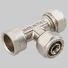 Raccordo A Compressione A T Laterale Femmina 16X16X1/2 Tiemme