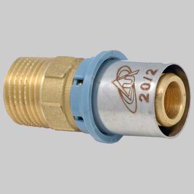 Raccordo Diritto Maschio Delt All 16 X 1/2 Unidelta