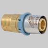 Raccordo Diritto Maschio Delt All 20 X 1/2 Unidelta
