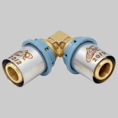 Raccordo A Gomito Doppio Delt All 26 X 26 Unidelta