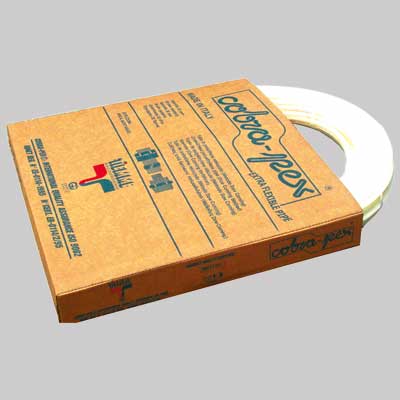 Tubo In Polietilene Reticolato Cobra-Pex Bianco - 15 X 2,5 - 100 Metri - Tiemme