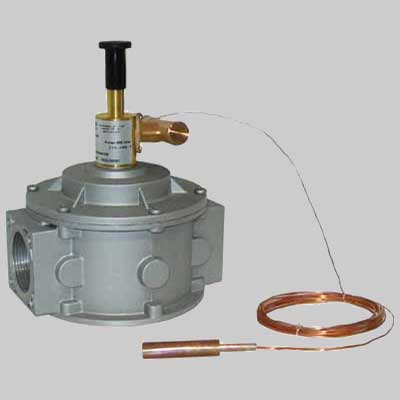 Valvola Intercettazione Combustibile Inail Dn15 Filettata 1/2 Made In Italy