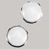 Tappo Ottone Cromato Con Cappuccio Bianco 1/2 Made In Italy