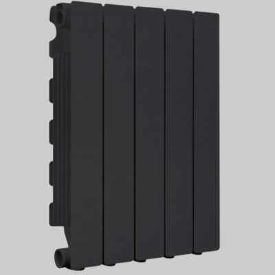 Radiatore Blitz Super B4 Black Coffee - 700/100 10 Elementi - 10 Pezzi - Fondital