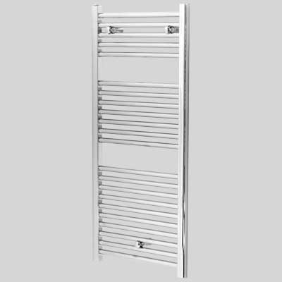 Termoarredo Scalda Salviette Mod. San Remo Cromato Diritto H 803 L 550 Lazzarini