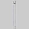 Radiatore Acc.Tub. Comby H.1500 2 Colonne - Batteria Da 5 Elementi - 5 Pezzi - Ercos