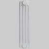 Radiatore Acc.Tub. Comby H.1800 4 Colonne - Batteria Da 8 Elementi - 8 Pezzi - Ercos