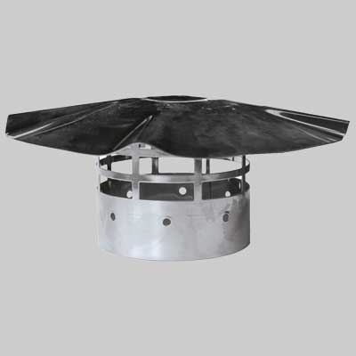 Terminale A Tetto Inox Ø 100 Made In Italy