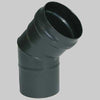 Curva 45 ° Nera Dm 80 Ang. 45 ° Made In Italy