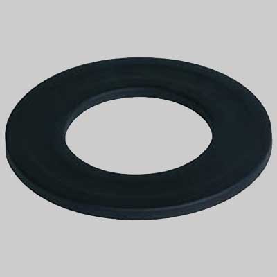 Rosone Di Finitura Nero Opaco Ø 130 Made In Italy