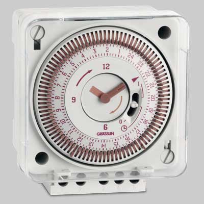 Orologio Programmatore Giornaliero Made In Italy