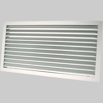 Griglia Di Ripresa Ad Alette Fisse 45 ° 500X150 Mm Vecam