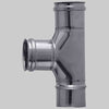 Raccordo A Tee Inox Ffm Monoparete Ø 100 Made In Italy