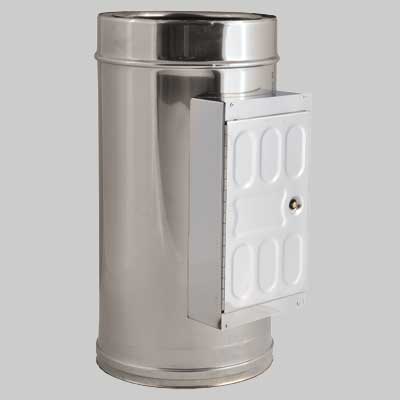 Modulo D'Ispezione Doppia Parete Int. Ø 250 Est. Ø 300 Made In Italy