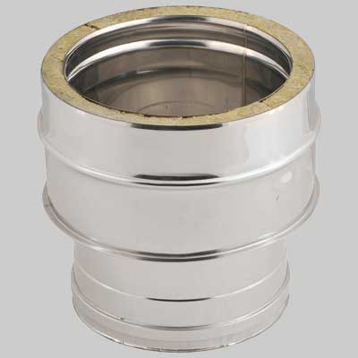 Raccordo Caldaia Doppia Parete 180 230 180 Made In Italy