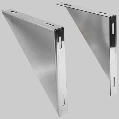 Angolare Di Supporto Murale (Axbxc) 400 X 300 X 40 Made In Italy