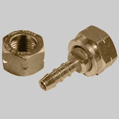 Raccordo Portagomma Femmina Con Girello 1/2 Gpl Made In Italy