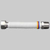Flessibile Inox Acquagas Rivestito Bianco Mf 3/4 200400 Made In Italy