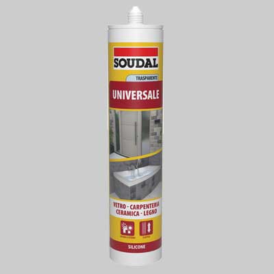 Silicone Universale Soudal Trasparente Soudal