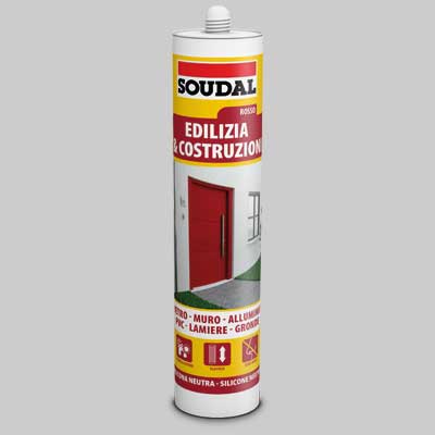 Silicone Multiuso Neutro Soudal Ml 300 Ml 300 Bianco Soudal